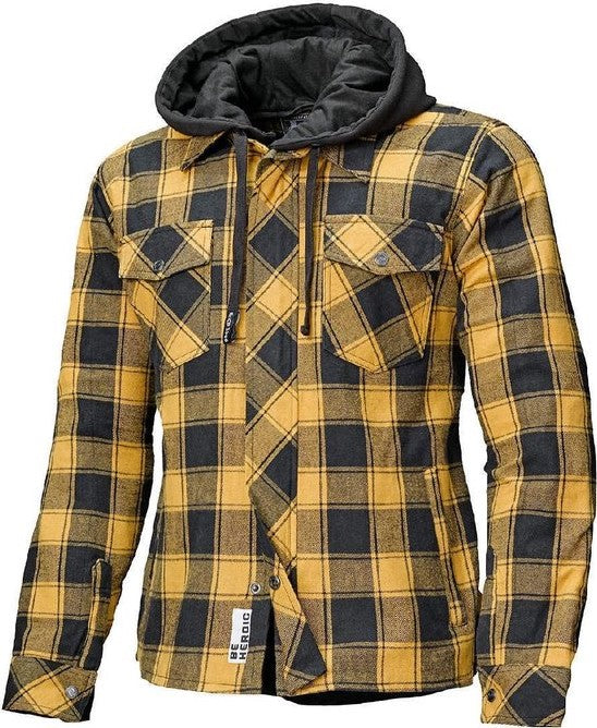 LUMBERJACK II FlanellSHIRT BLACK-YELLOW