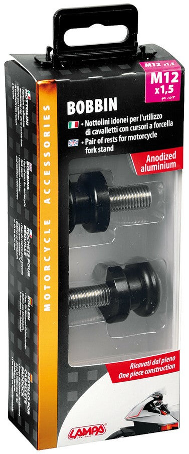 M12x1,50 mm BOBBINS FOR FORKED STANDS