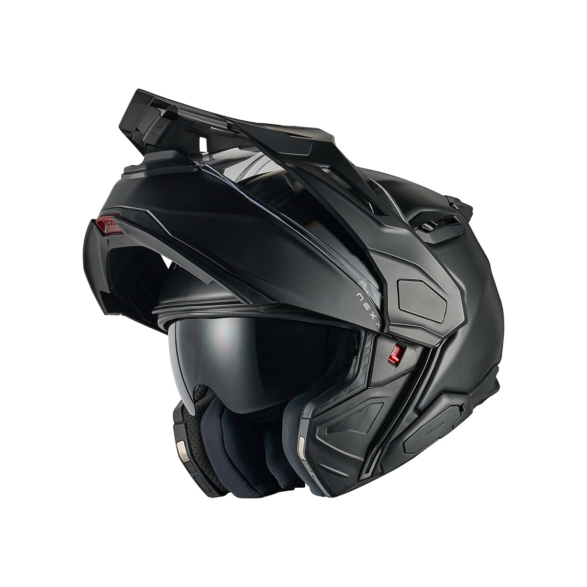 NEXX Helm X.LIFECOUNTRY PLAIN SCHWARZ