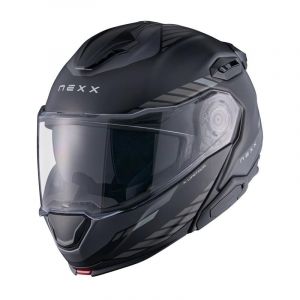 NEXX Helm X.LIFETOUR GLOBE SCHWARZ.GRAU
