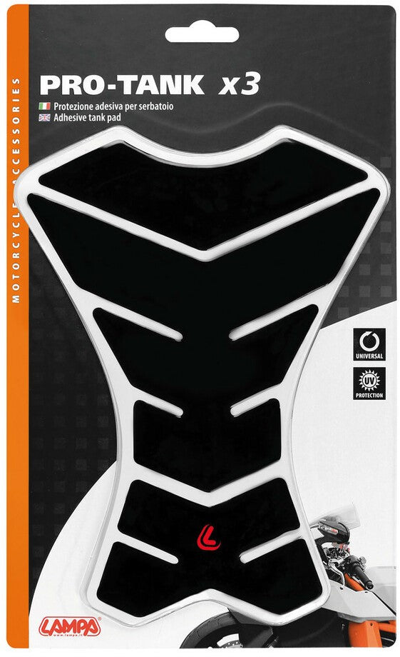 Pro-Tank X3 adhesive tank pad - Black