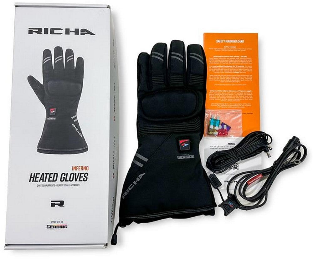Richa INFERNO 12V HEATED GLOVES WOMEN PACK black