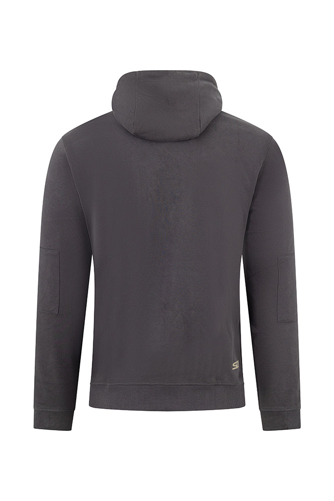 SIDI FELPA CAPPUCCIO CAPTA UNISEX BLACK PEPPER