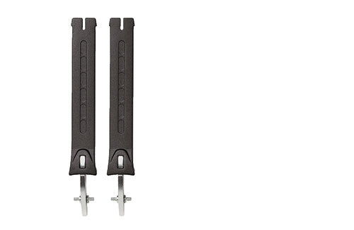 Sidi Strap for Stone Buckle (33) Long Black-Silver