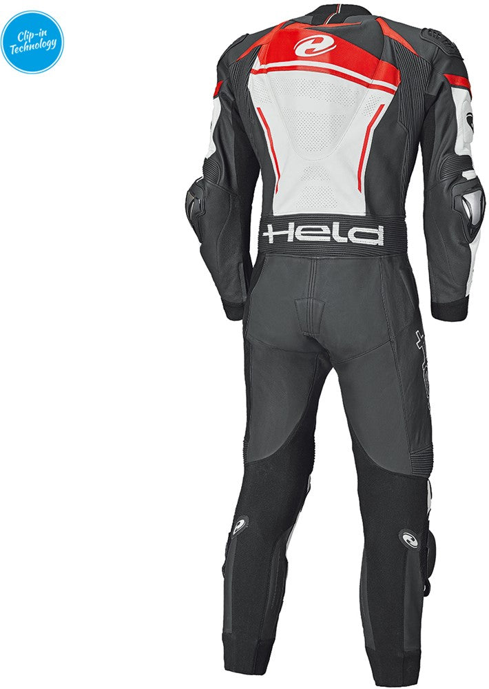 SLADE II 1-pc SUIT BLACK-WHITE-RED