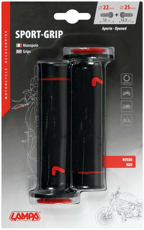 Sport-Grip universal grips - Red
