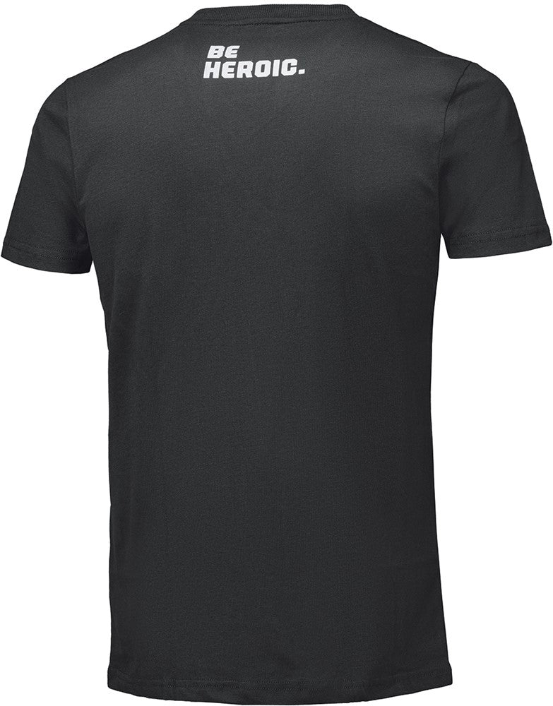 T-SHIRT BE HEROIC GREY (Dames)