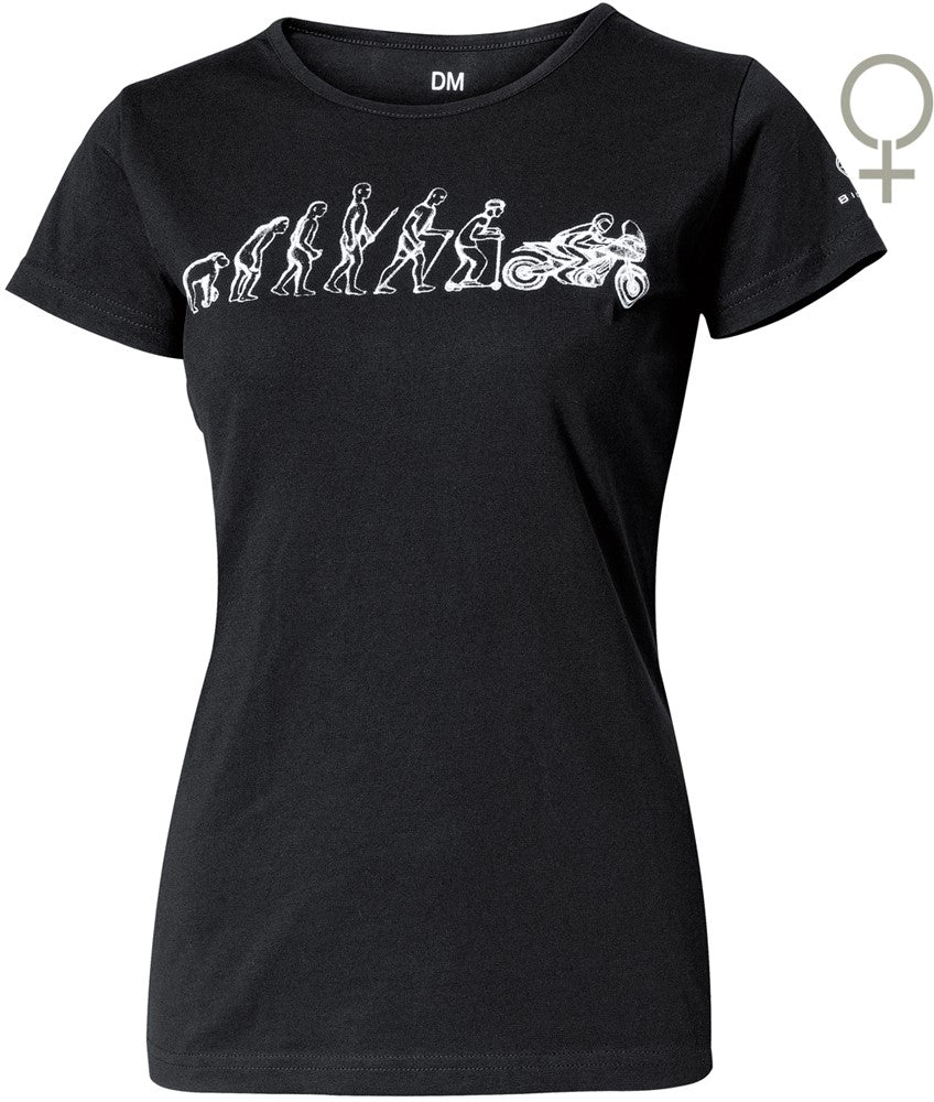 T-SHIRT EVOLUTION T-Shirt BLACK (Dames)