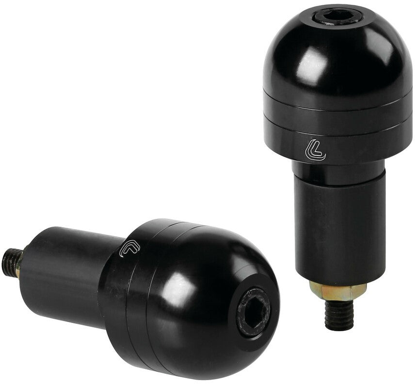 Universal bar ends (2 pcs) - Black