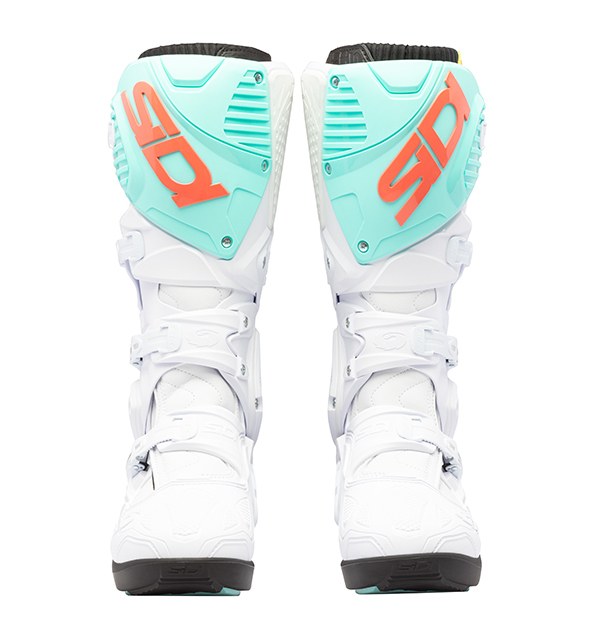 Sidi CROSSFIRE 3 SRS WHITE FLUO MINT FLUO CORAL