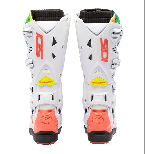 Sidi CROSSFIRE 3 SRS WHITE FLUO MINT FLUO CORAL