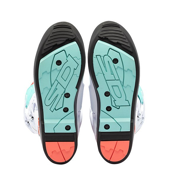 Sidi CROSSFIRE 3 SRS WHITE FLUO MINT FLUO CORAL