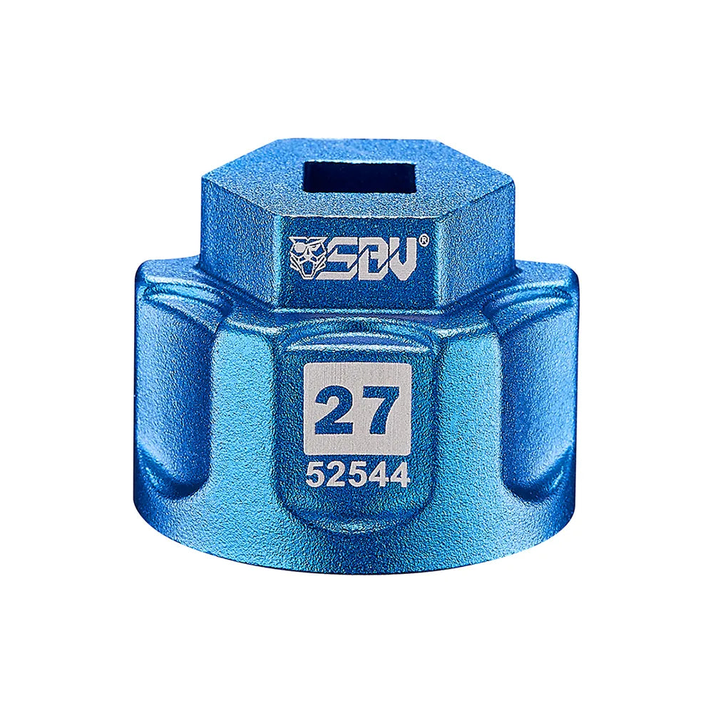 SBV Tools 3/8″ Dr. ALUMINIUM Socket- 27mm