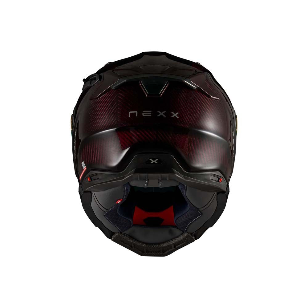 NEXX Helmet X.WST3 Lava carbon Red