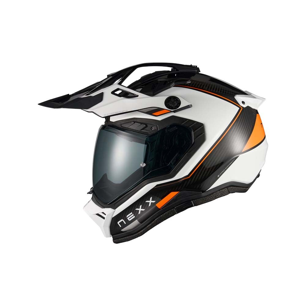 NEXX Helmet X.Rally - Raid White-Orange