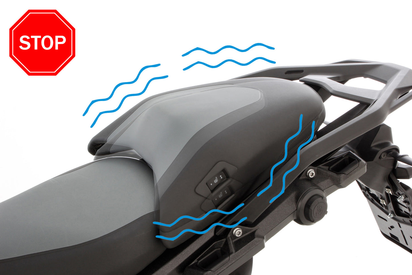 Wunderlich Fixing Kit for the Pillion Seat R 1300 GS