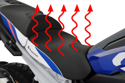 Wunderlich AKTIVKOMFORT Rider Seat with Seat Heating Smart Plug & Play