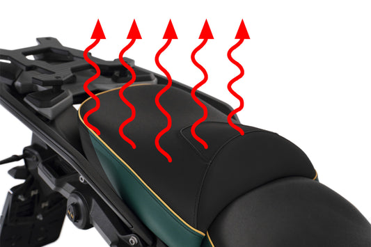 Wunderlich Passenger Seat AKTIVKOMFORT with Smart Plug & Play seat heating R 1300 GS