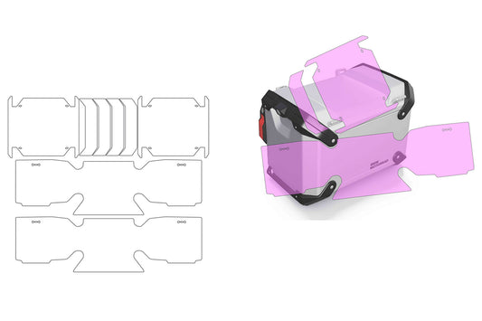 Protection Film Set for Aluminium Cases PremiumShield R 1300 GS Adventure