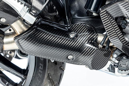 Ilmberger Exhaust heat shield underneath R 1300 GS
