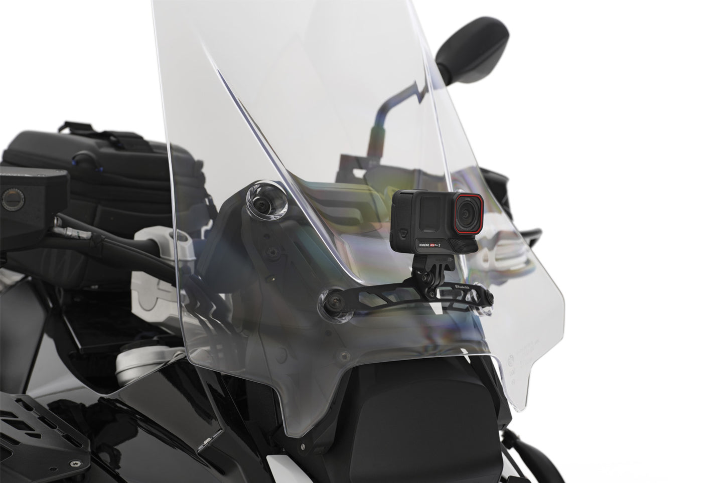Wunderlich Action Cam Mount R 1300 GS and GS Adventure for BMW Tall Windscreen