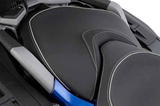 Wunderlich AKTIVKOMFORT passenger seat with seat heating Smart Plug & Play for the R 1300 RT