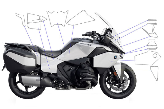 Complete paint protection set PremiumShield R 1300 RT