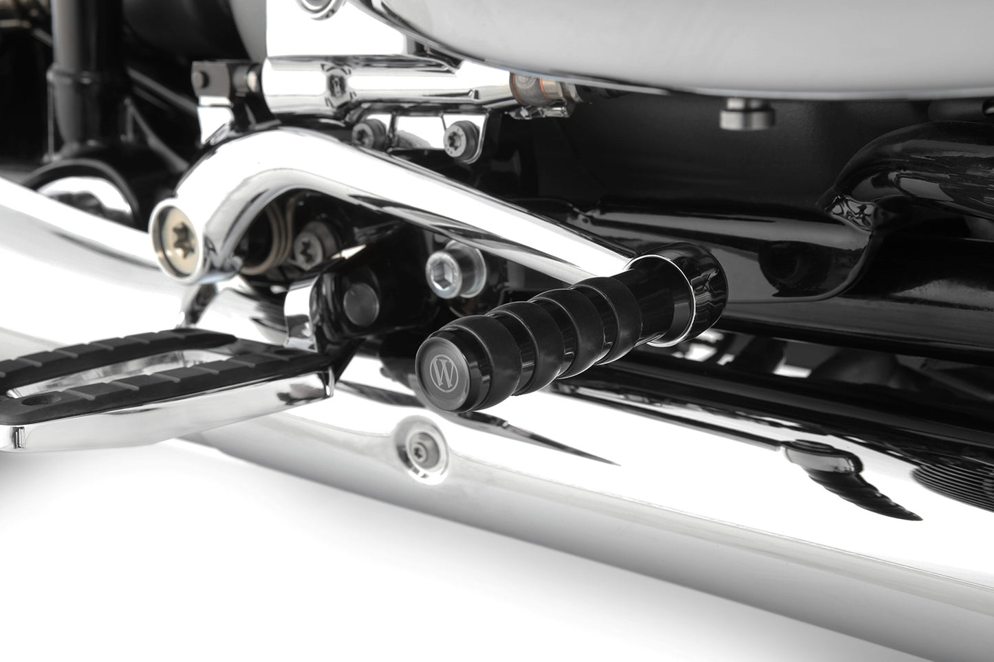 Wunderlich brake lever extension for models with footrests