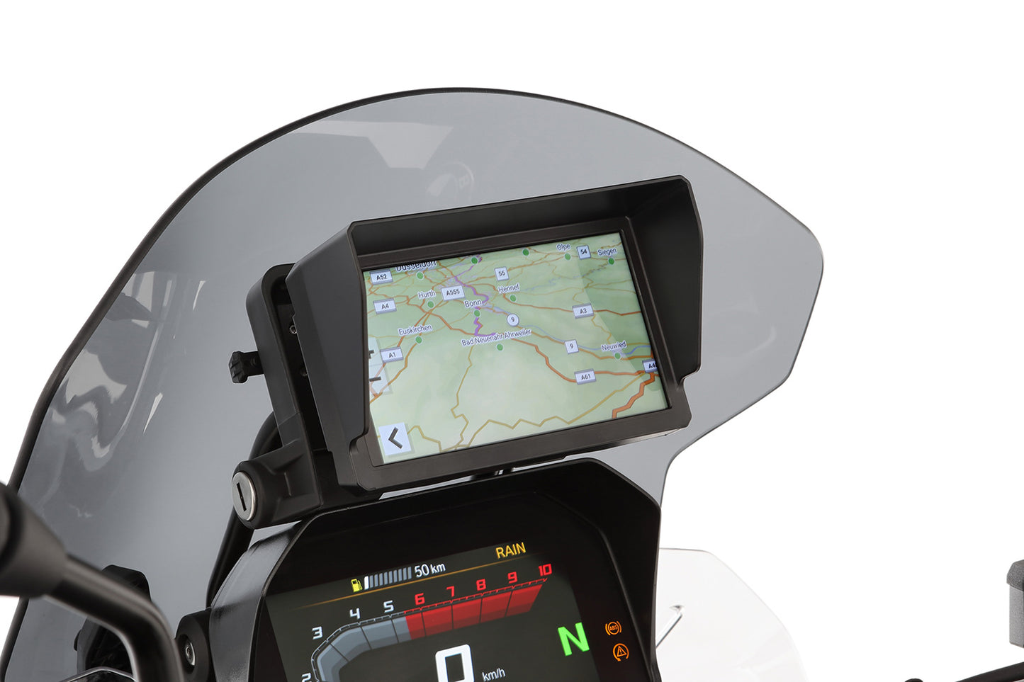 Wunderlich Sun Visor for the Garmin Zumo XT2