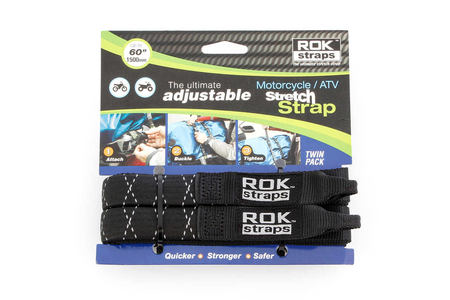 ROK Motorcycle Belts Heavy Duty - 25 mm