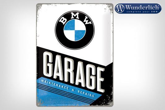 Metallschild BMW Garage 30 x 40 cm - Nostalgic Art