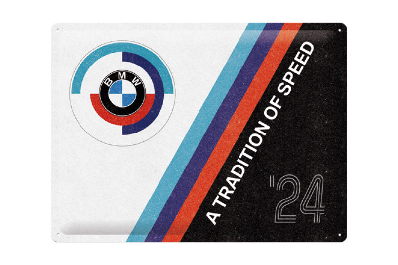 Metal sign BMW Motorsport 40 x 30 cm - Nostalgic Art