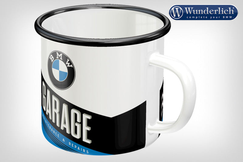 Enamel cup "GARAGE" from Nostalgic Art