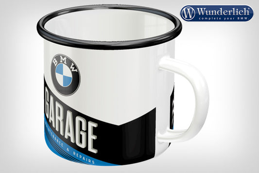 Enamel cup "GARAGE" from Nostalgic Art