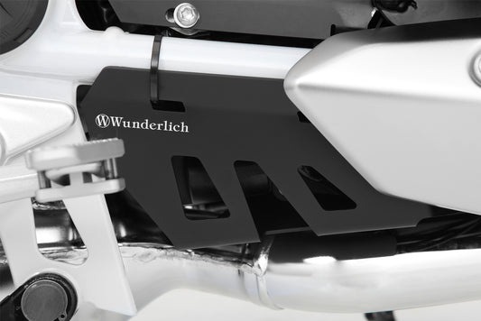 Wunderlich servomotor protection for the exhaust flap control