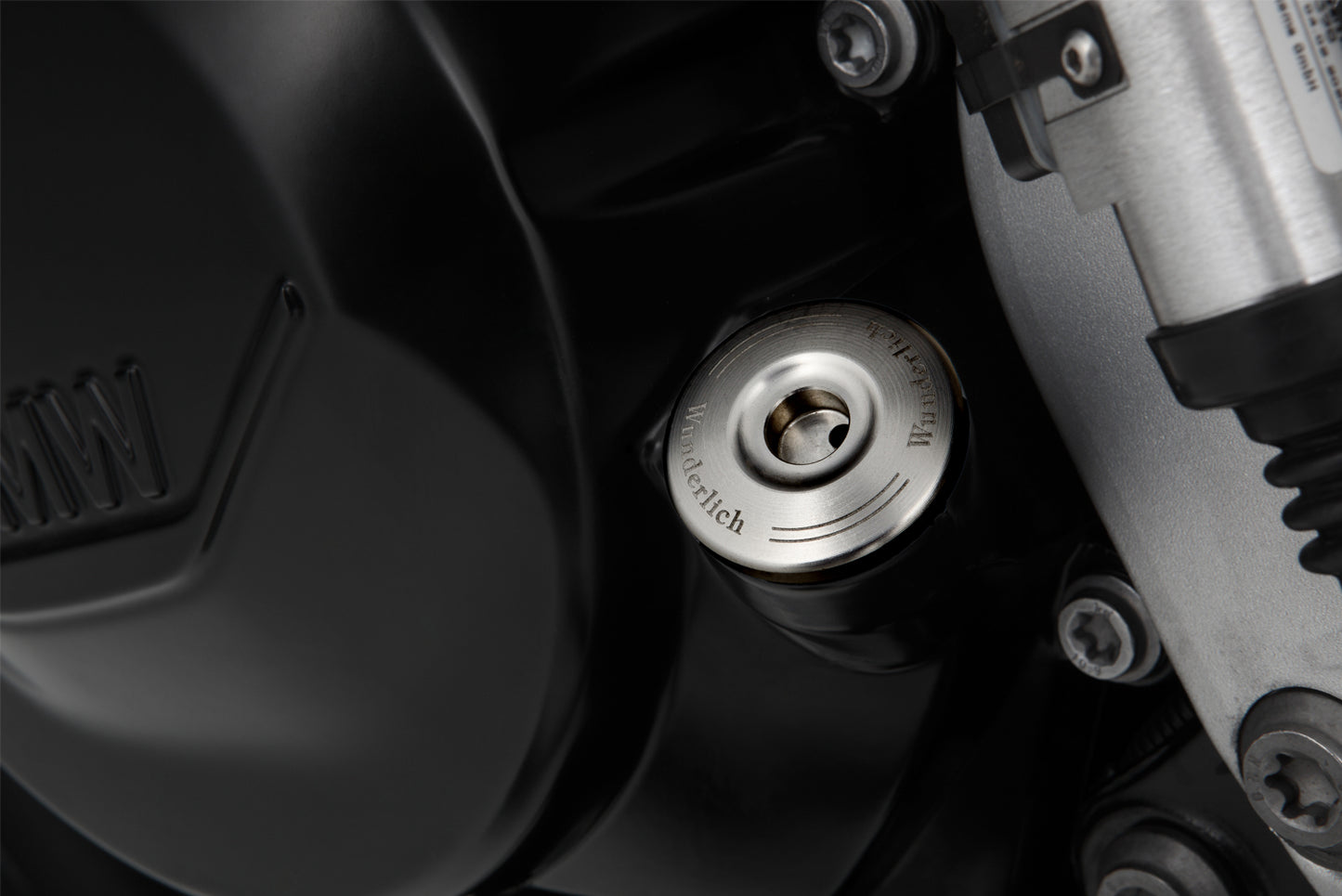 Wunderlich beveiligde olieplug met peilstok