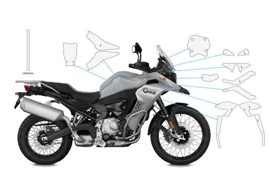 Komplettes Lackschutzset PremiumShield F 850 ​​GS Adventure