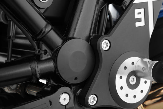 Wunderlich Swingarm Pivot Cover classic design