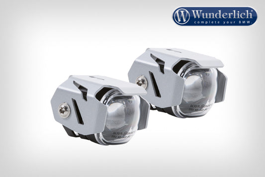 Wunderlich LED Extra koplamp MICROFLOOTER zilver