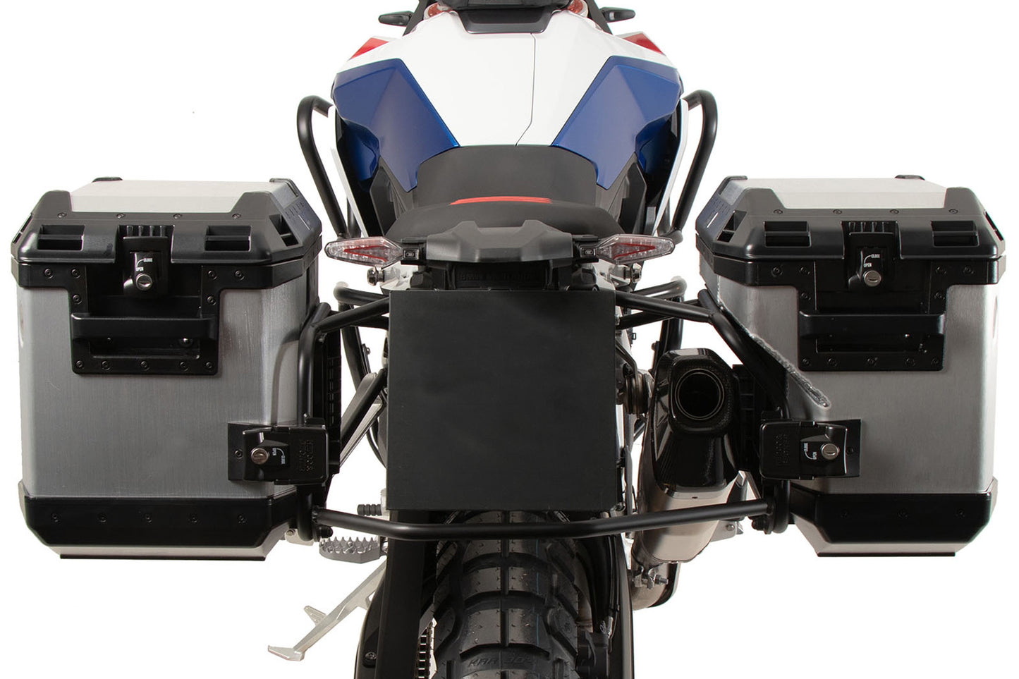 Hepco&Becker Explorer Cutout case set with case carriers