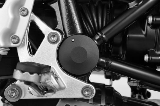 Wunderlich swingarm cap Classic - left - black