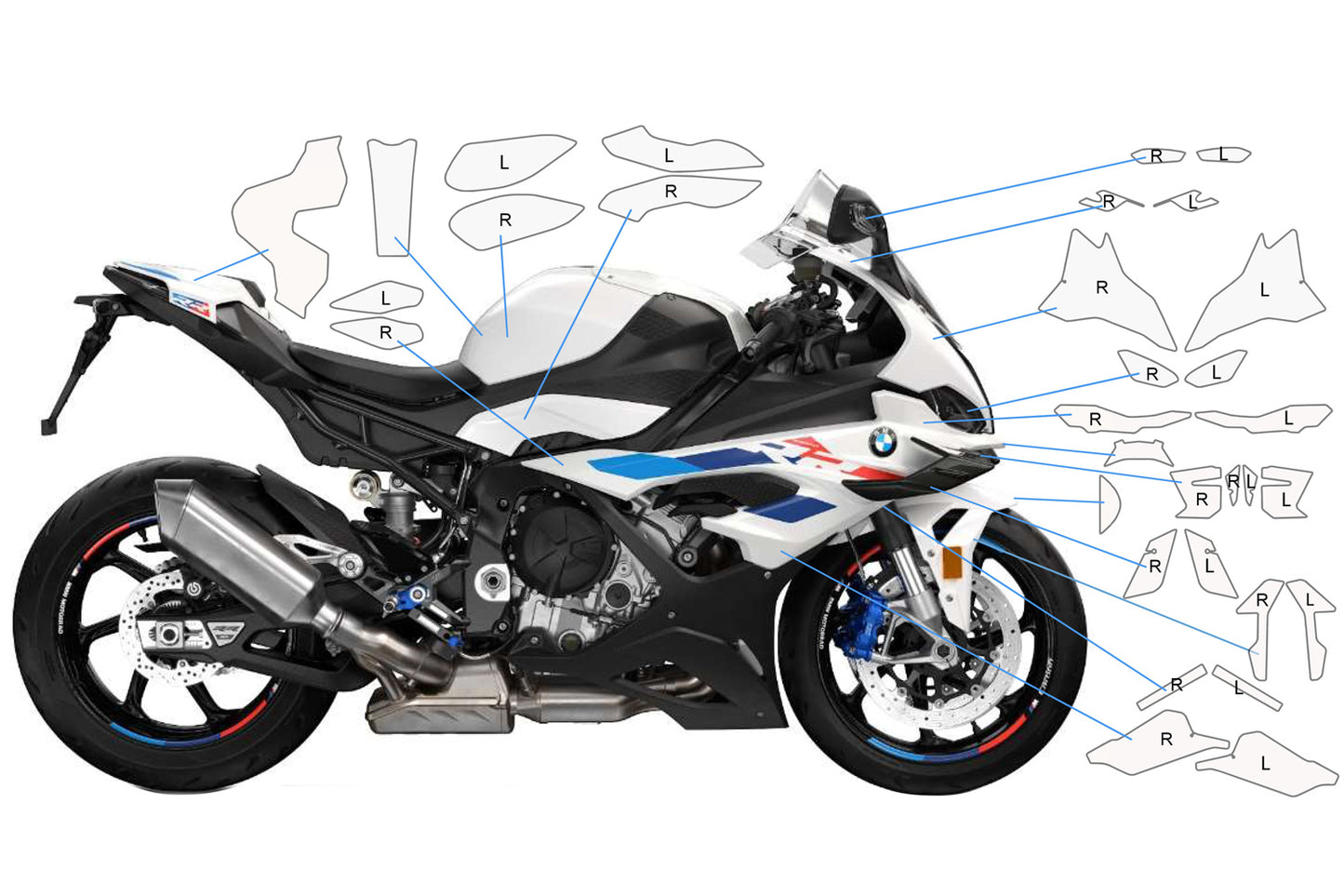 Komplettes Lackschutzset PremiumShield