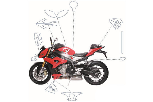 Complete paint protection set PremiumShield S 1000 R