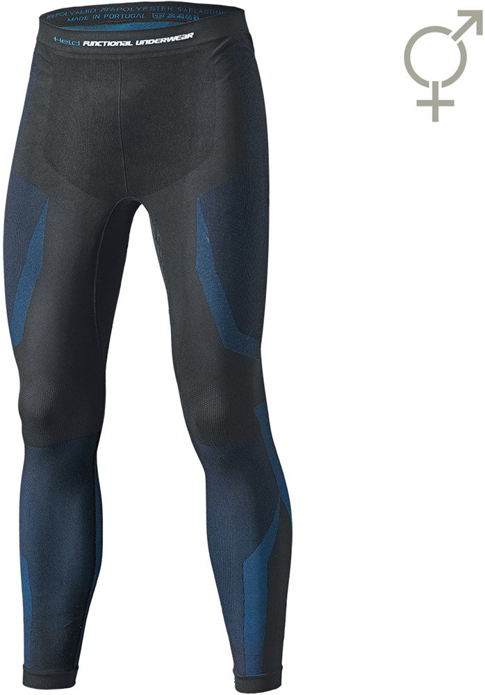 3D-SKIN COOL BASE FUNCTIONALPANTS LONG BLACK-BLUE (Dames)