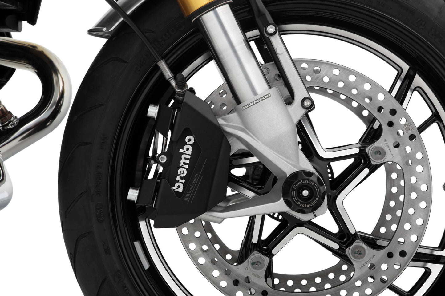 Brake caliper cover front set