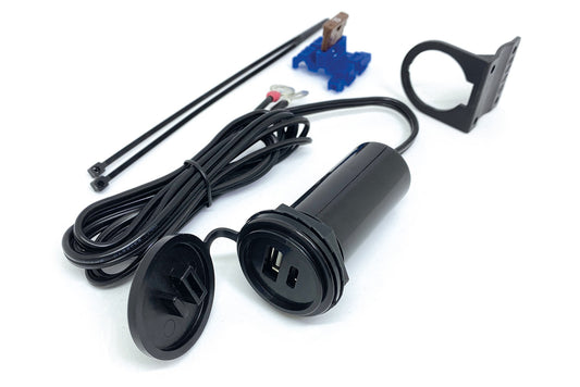 BAAS double socket 5V 2x 3.6 A (USB-A & USB-C) USB11