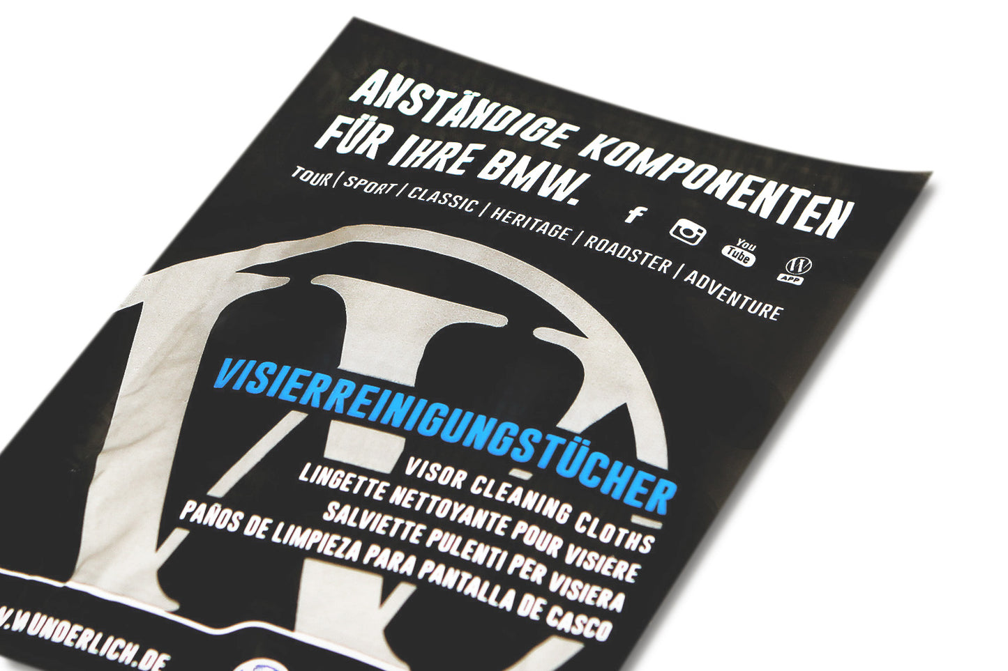 Wunderlich Visierreinigungstücher