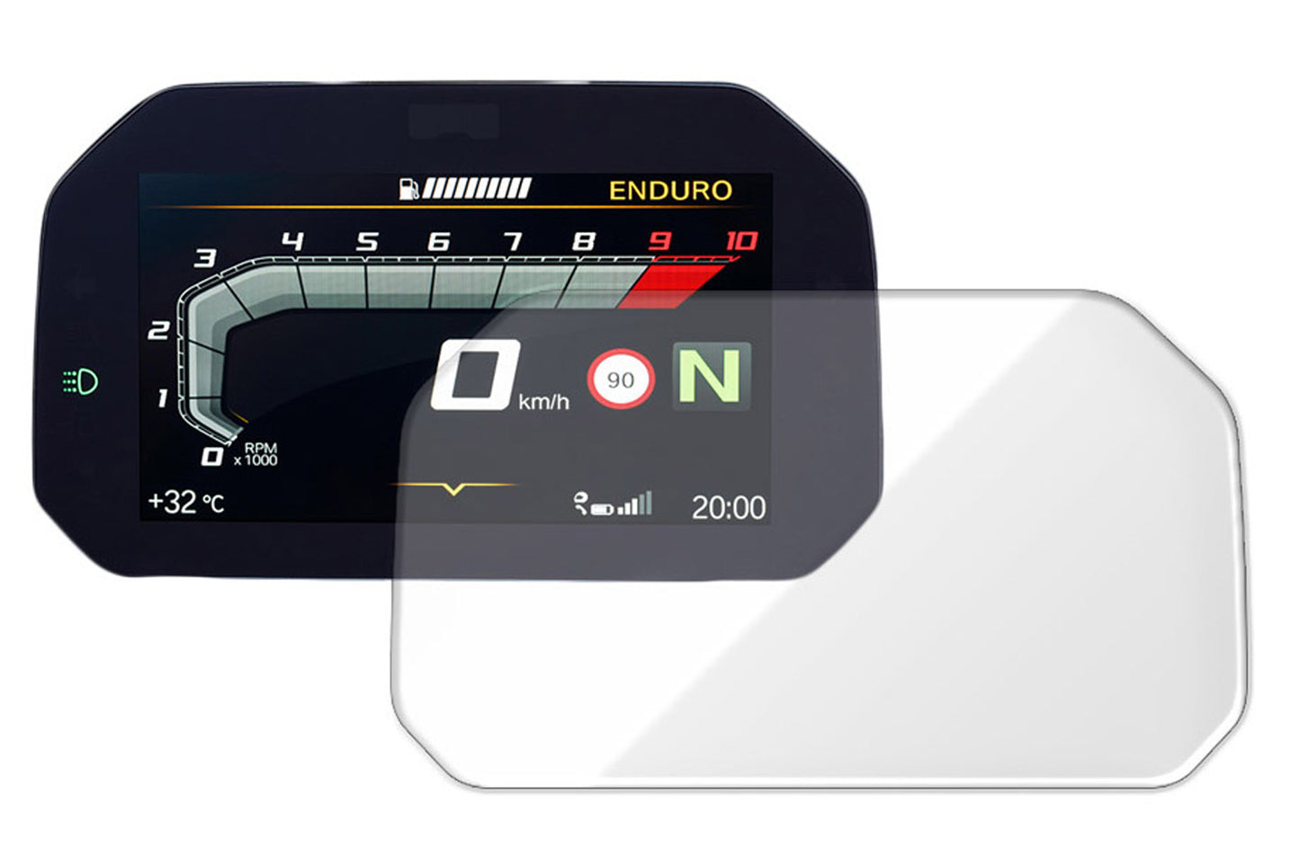 Wunderlich Tempered Glass Screen Protector for Connectivity Display