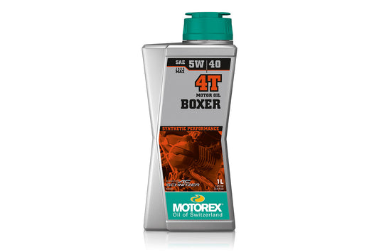 MOTOREX Engine Oil - Boxer 4T SAE 5W/40 MA2