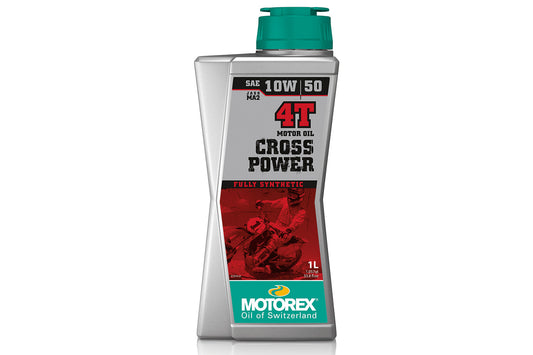 MOTOREX engine oil - Cross Power 4T SAE 10W/50
